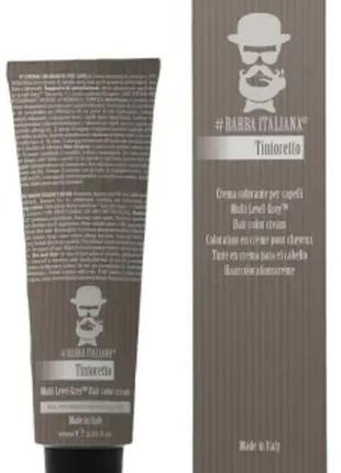 Крем-фарба для волосся barba italiana tintoretto multi level grey hair color cream nr.9 60 мл