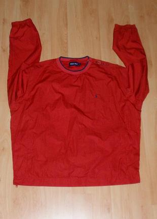 Кофта/ветровка polo ralph lauren golf windrunner vintage jacket ck era original xxl(2xl)-3xl retro jordan red