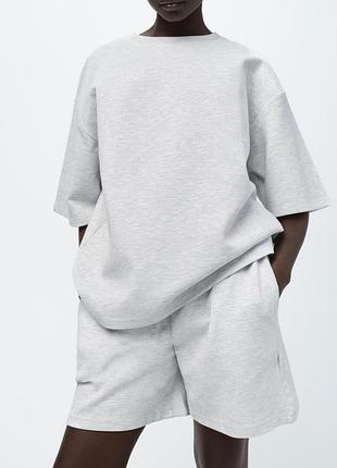 Футболка и шорты 100% хлопка от zara