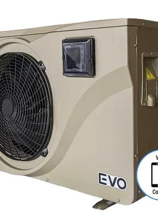 Evo ep-205i (20,8 квт) до 95м³, инверторный тепловой насос для бассейна evo, тепловой насос воздух-вода