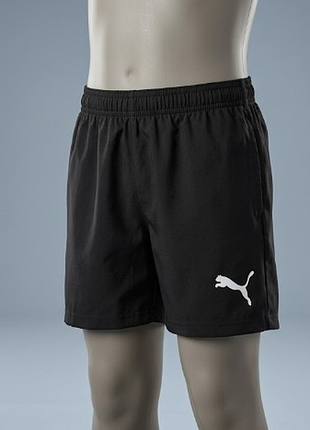 Спортивные шорты puma individualrise.артикул: 656981-01.
100% полиэстер.цвет:черный с логотипом "cat logo".размер:s/m (подростковый 140 см / 10 лет)