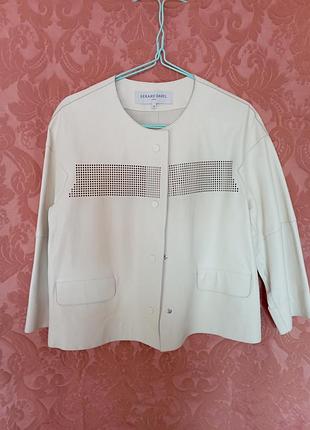 Жіночий шкіряний піджак gerard darel