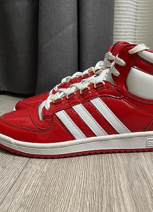 Кросівки adidas top ten червоно-білі, розмір 43, ідеальний стан