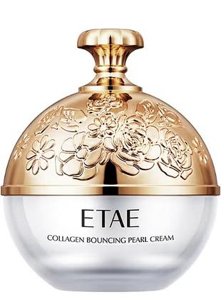 Крем для лица с коллагеном и жемчугом etae collagen bouncing pearl cream 30 мл