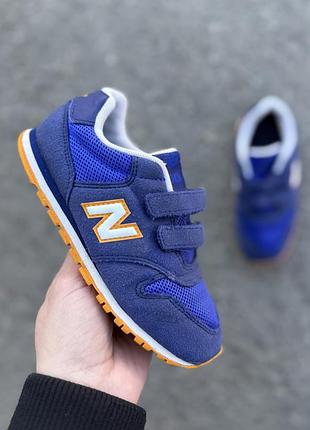 New balance кроссовки оригинал 27 размер детские на липучках