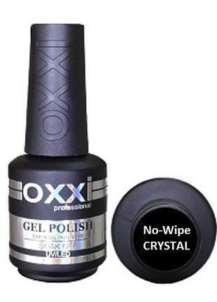 Oxxi топ без липкого шару top no wipe crystal, 15 мл