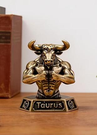 Фігурка знак зодіаку "тільець" із латуні арт. 08458