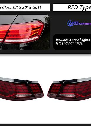Задние светодиодные фонари для mercedes-benz e-class w212 (2009–2016), модели e200, e260, e300 2013-2015