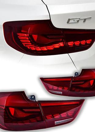 Задние светодиодные фонари с drl для bmw 3 серии gt (f34) 2013–2018