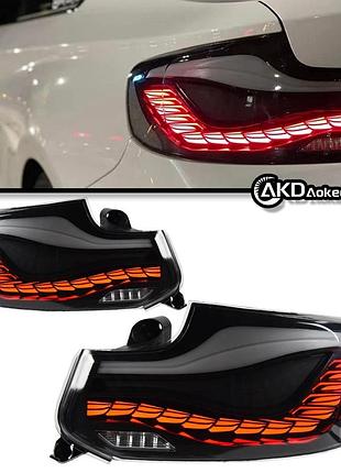 Задние светодиодные фонари с drl для bmw 2 серии f22/f23/f44/f45/f46 (220i, 225i)