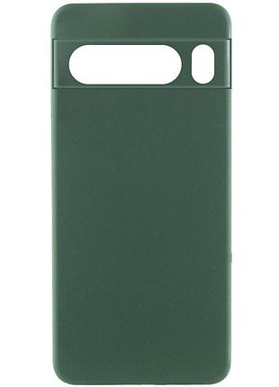 Чехол silicone cover ummi lakshmi full camera (aa) для google pixel 9 pro xl зеленый / dark green