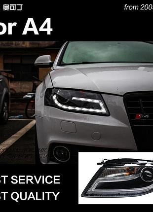 Передние светодиодные фары (левая и правая) для audi a4 b8/b8.5 (2009–2012)