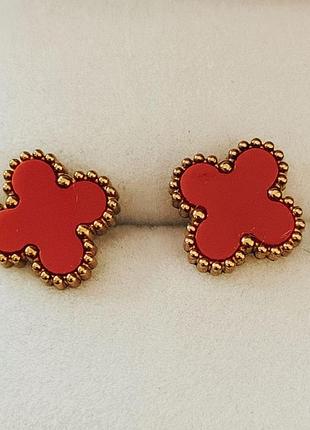Сережки цвяшки xuping ttm stainless steel діаметр 1,3 см.