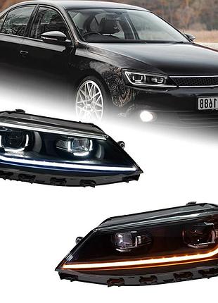 Передні фари для volkswagen jetta mk6 (2011–2018) — led b8 design