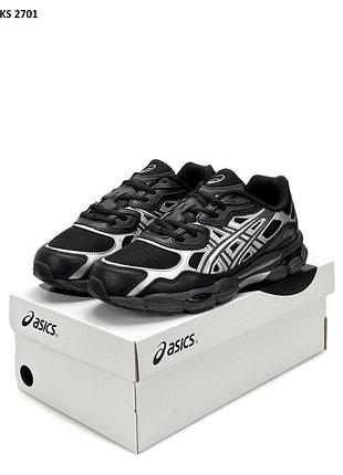 Кроссовки asics gel-nyc black (черные)