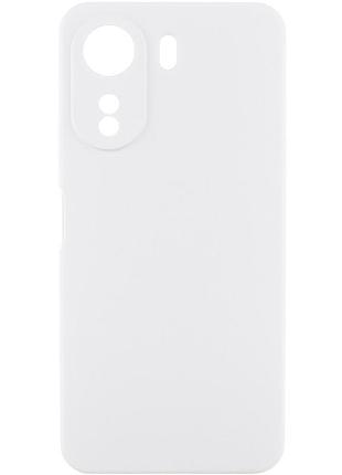 Чехол silicone cover ummi lakshmi full camera (aa) для xiaomi redmi 13c белый / white