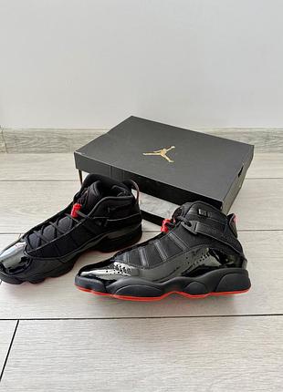 Nike мужские кроссовки сникерсы jordan 6 rings black infrared. оригинал! новые! из сша!