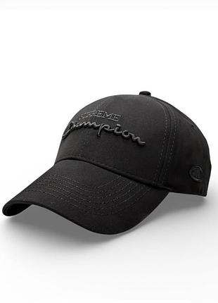 Кепка бейсболка champion (чорна)