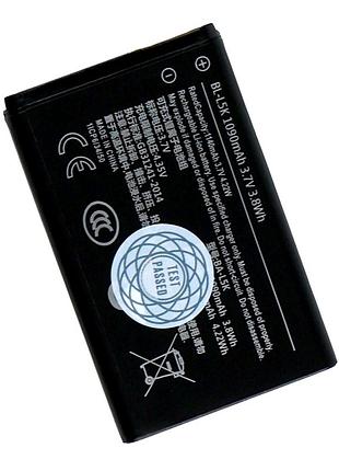 Акумулятор li-ion 1140 ма·год 3,7 в для nokia 105 dual sim модель bl-l5k bl-l5j клас aaaa no logo