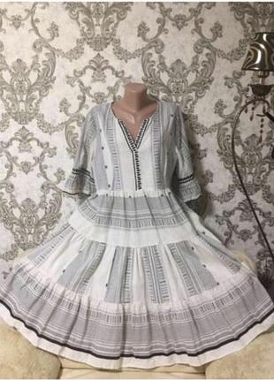 Шикарные натуральные платье индия