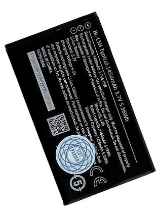 Аккумулятор li-ion 1450 mah 3.7v для nokia 105 модель bl-l5h класс aaaa no logo