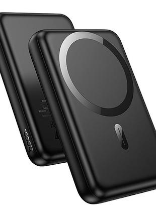 Повербанк hoco j141 grace 10000 mah 20 w usb type-c чорний для бездротового заряджання смартфонів