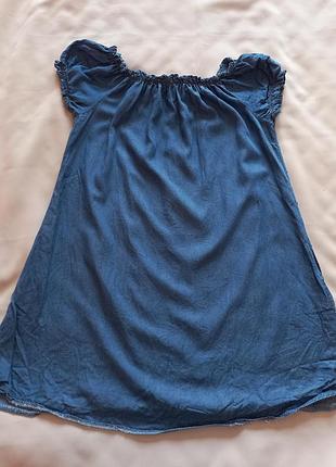 Легка джинсова сукня (tencel/тонкий денім) — made in italy