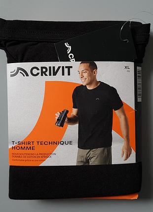 Футболка мужская функциональная crivit ничевина, xl 56/58