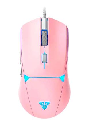 Игровая usb мышь fantech vx7v2 crypto ii оптический сенсор 8000 dpi 4 кнопки розовая