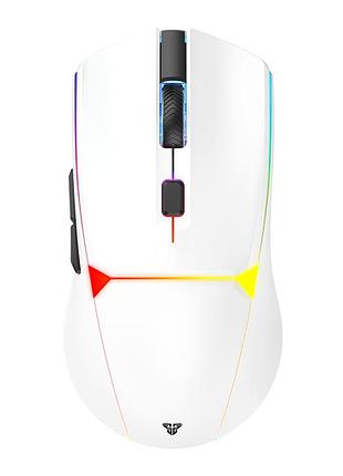 Игровая беспроводная мышь fantech wg7v2 crypto ii оптический сенсор 12000 dpi белый abs пластик