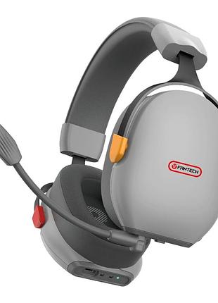 Ігрові навушники fantech whg06 carbon pro 40 мм 3 режими під'єднання сірий