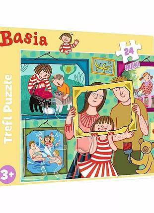 Пазлы trefl basia день бази maxi 24 эл (14347)