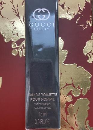 Мініатюра парфуму gucci чоловічі