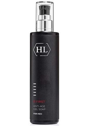 Очищающее гель-мыло holy land b first anti age gel soap 250 мл
