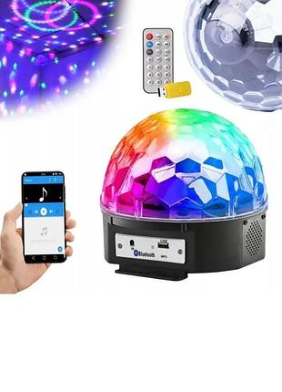 Диско куля mp3 magic bull з bluetooth
