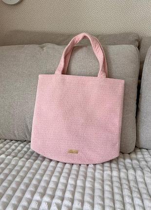 Сумка шоппер тканевая jimmy choo