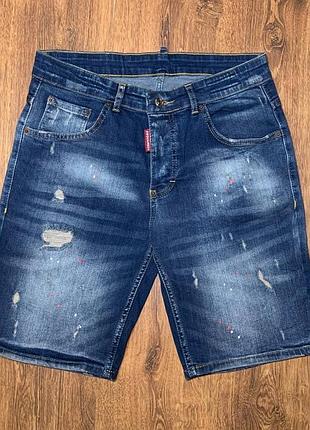 Джинсові шорти dsquared розмір m/l