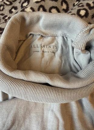 Allsaints чоловічий гольф сірий 4