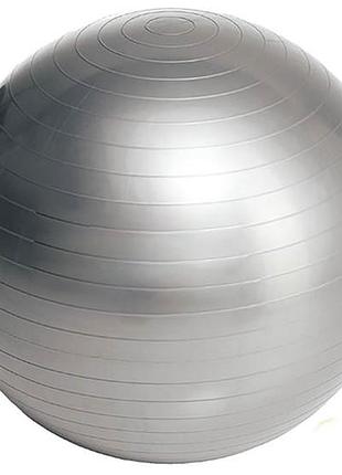 Мяч для фитнеса easyfit 65 см серый