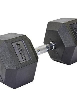 Гантель 30 кг цільна шестигранна zelart ta-5159-30 1шт