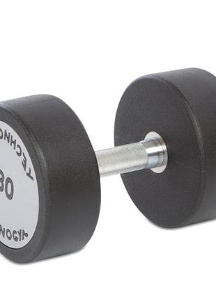Гантель цілісна професійна technogym tg-30 кг