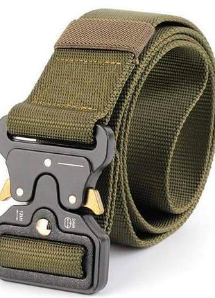 Ремень тактический sp-sport tactical belt ty-6840 125x3,8см оливковый