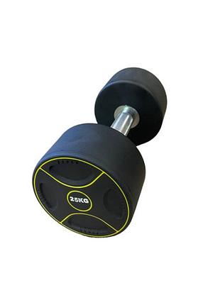 Гантель з уретановим покриттям generation fitness ff51d4b-25 кг