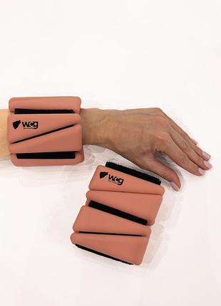 Регульовані обтяжувачі для ніг та рук soft touch wcg 2 по 1 кг