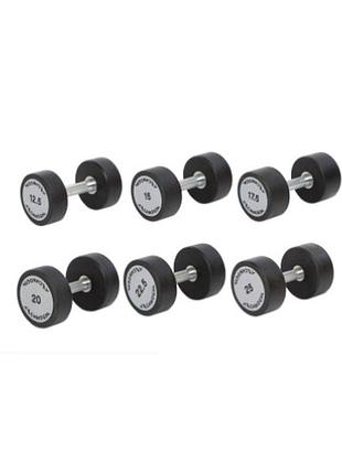 Гантельний ряд technogym tg-12.5-25 кг 6 пар (заг. вага 225 кг)