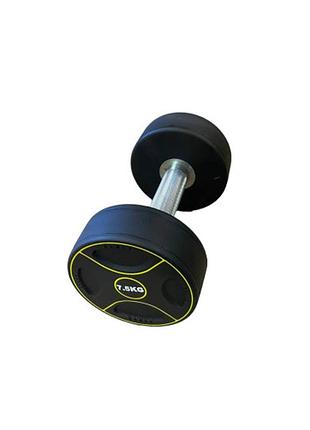 Гантель з уретановим покриттям generation fitness ff51d4b-7,5 кг
