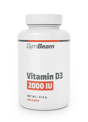Витамин d3 2000 ме 240 капсул - gymbeam