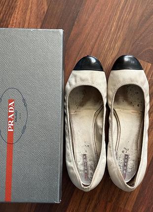 Балетки жіночі prada класичні