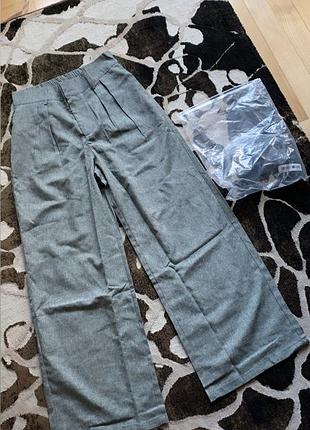 Шикарні класичні штани з високою талією zara нові