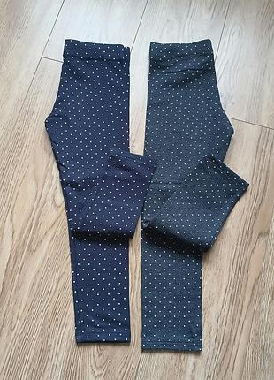 Набір лосини, легінси легке утеплення h&m 104-110см., 4-5р. ідеальний стан.